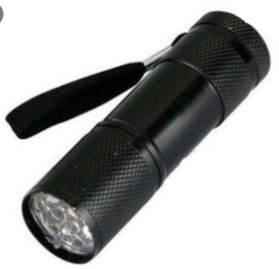 Фонарь ультрофиолетовый Baziz Fish 23-9B -Black